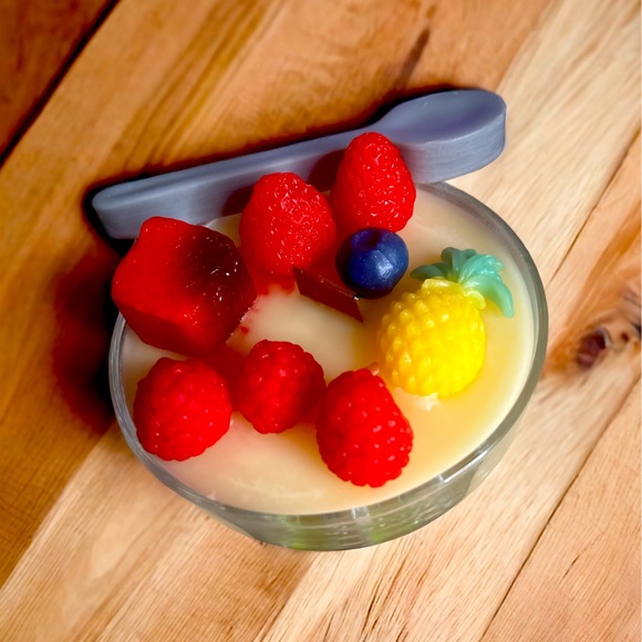 CALIFORNIA ASAHI FRUIT BOWL CANDLE 8 OZ - Picture 1 of 4